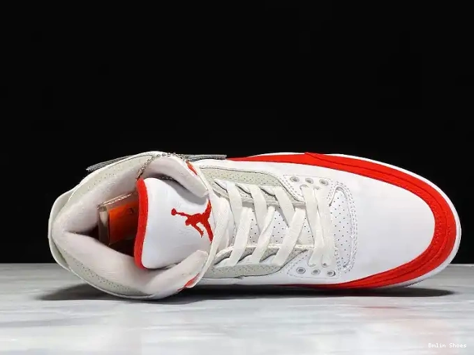 Bmlin CJ0939-100 White Air University Jordan Retro Tinker Red 3 0602